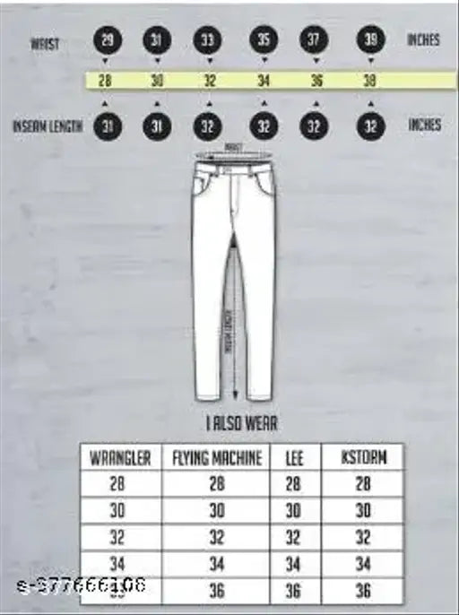 White denim monk jeans for men by Shriradhe Enterprises, solid pattern, perfect fit, HOLI SPECIAL PRICE, size options available from 28 to 36 inches