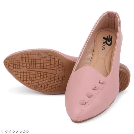 Synthetic bellies and jutis for women and girls, comfortable and stylish indoor/outdoor footwear with pointed toes in latest collection from India