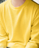 Premium cotton blend long-sleeve t-shirt for men, solid style in Summer 2024 collection. [Color and sizes not specified in the title]