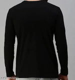 Polyester long-sleeve printed round neck t-shirt in cheapest price, best quality stitching and fitting, size options: S-XL (Chest Size 36in - 42in)