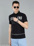 Printed cotton blend men's short sleeve t-shirts - India, casual wear for boys and men