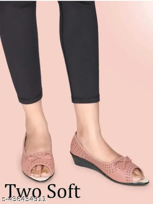Indian PU embellished ballerina flats, soft and comfortable for party wear - sizes 4-8