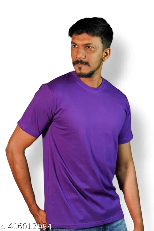 Black cotton regular fit men's t-shirt, short sleeves, printed design, lightweight and breathable, India origin