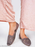 Synthetic ballerinas by FROH FEET, stylish slip-ons for daily walking and comfort, available in various sizes (IND-3 to IND-8), origin India