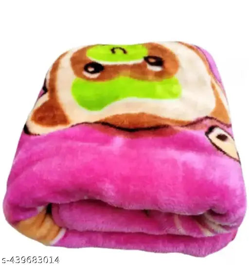 Fleece net newborn baby blanket/towel for AC room, unisex sleeping bag pack of 1. Soft and breathable, perfect for baby's first bath and sleep. Made in India