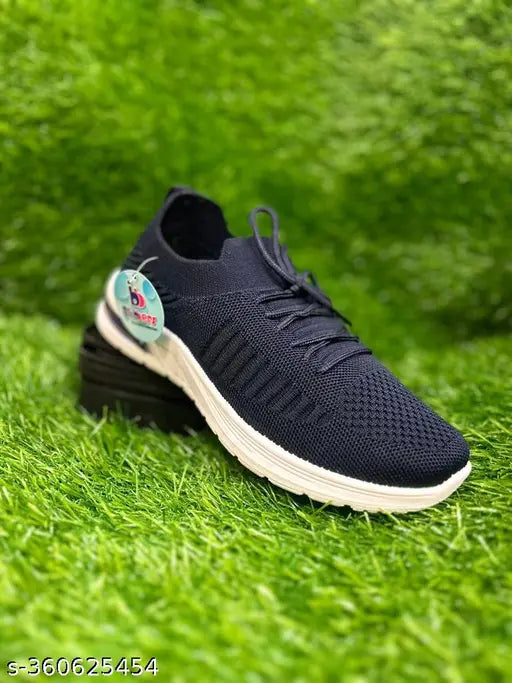 Blue textured sports shoes for kids, vibrant blue slip-ons by DEV FOOTWEARS - comfortable everyday wear