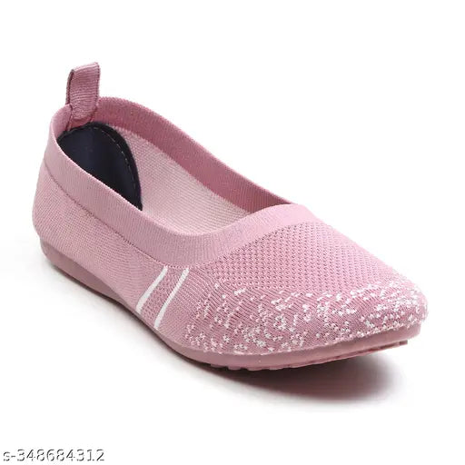 Indian-made, high-quality mesh slip-ons for women and girls (IND-5 to IND-8 sizes), comfortable and skin-friendly