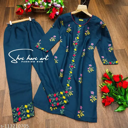Cotton three-quarter sleeve dress for women, solid color, sizes from XXS to XXXL, made in India