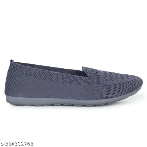 Comfortable mesh ballerinas, stylish lofer slip-ons for women, India-made