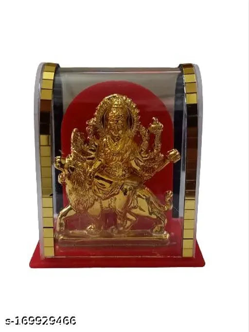 Indian Mata Ji cabinet showpiece, ideal for car dashboard, home, temple, office decor