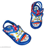 Canvas and PVC kids' flip flops with cartoon character pattern, suitable for ages 6 months to 4 years, Indian origin