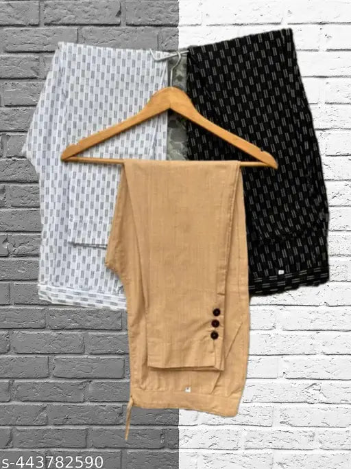 Tan khaki women's pants, pack of three