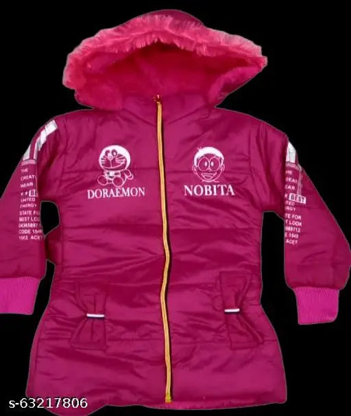 Pink and red Sasta jacket with white lettering on front