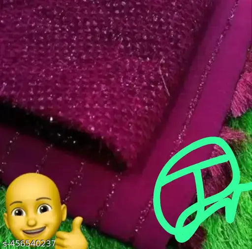 Purple blanket, plush texture, soft fabric, stylish decoration