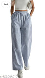 Stylish formal and casual women's cotton pants