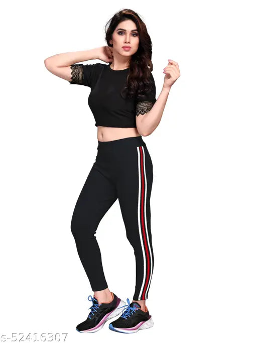 Cotton blend jeggings for women pack of 3, solid net, versatile fashion essential
