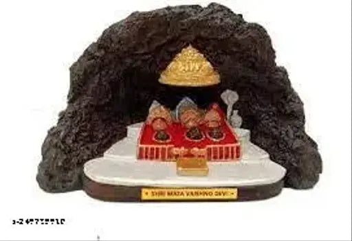 Poly resin Mata Rani decorative idol for home pooja mandir or table decor, enhances wealth, health, peace, and happiness (India)