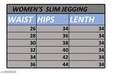 Women's Cotton Keep Running Printed Jeggings Pack Of 3(Size:-26 To 36)