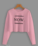 Cotton blend printed tunic top, long sleeves, India-origin, Western style, biowash fabric for comfortable wear