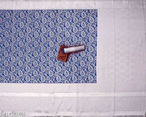 Authentic Kanjeevaram silk saree, free size, rich vibrant colors, intricate zari woven design, Indian craftsmanship