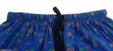 Blue flower print pyjamas, pack of 3