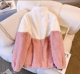 Colorblocked wool long-sleeved Urbane Sensational waistcoat for women, made in India