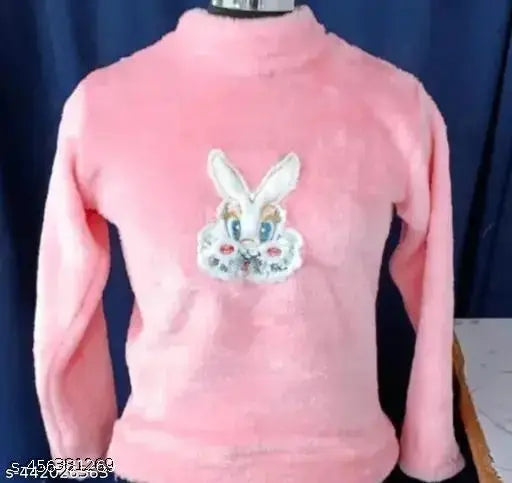 White wool high-neck sweater for women & girls - classy, comfortable winter wear