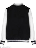 Black cottonblend Hustle Bustle BTS varsity jacket, unisex with printed motif, long sleeves, lightweight and breathable