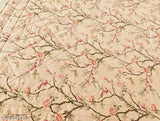 Cotton blend, quilted double bed comforter with printed design, India-made for cozy comfort