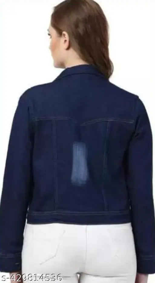 Stylish denim unisex jacket in solid stone pattern, XL size, from Danim 2024 collection