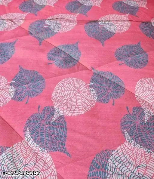 Floral cotton Mehome comforter for mild winters and AC rooms, soft blanket on bed