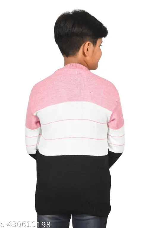 Colorblocked woolen sweater set for kids (pack of 2), warm winter essential from Shivaye Traders