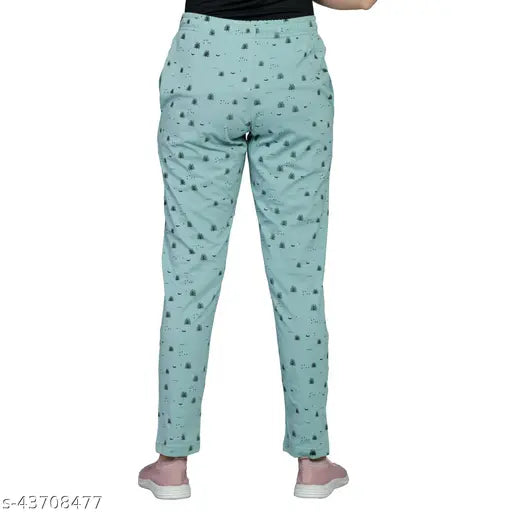 Akrons Trendy Printed Pyjamas For Female