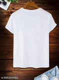 White polyester t-shirt with printed image of Jesus, short sleeves, available in sizes S-XXL