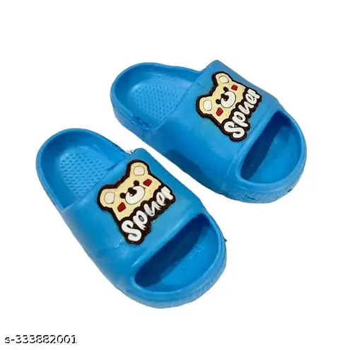 EVA sole crawl & sprint kids indoor bathroom rubber slip with cartoon characters for daily use, size 18-24 months