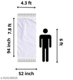 Bhagalpuri peach cotton blend checked AC chaadar, softens after wash for comfortable use, length 7.10 feet, width 4.4 feet