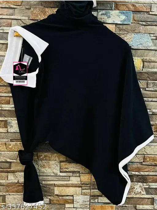 Blue cotton fancy men's long sleeve T-shirt with attached collar, elevates everyday style