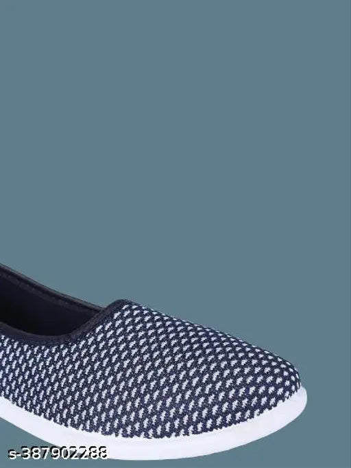 Canvas printed ballet flats, women's & girls' slip-on GASTICA shoe, size options: IND-5 to IND-8. Made in India