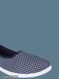 Canvas printed ballet flats, women's & girls' slip-on GASTICA shoe, size options: IND-5 to IND-8. Made in India
