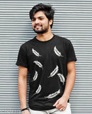 Cotton blend round neck half sleeves t-shirt pack of 2 for men, best selling printed design on soft Indian fabric