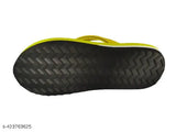 Green cartoon character football slipper for kids, unisex size 3.5-4 years