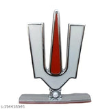 Lord Tirupati Balaji Venkateshwara Trinama metal idol for car dashboard, high-quality glossy finish, suitable for Honda, Hyundai, Toyota, Suzuki