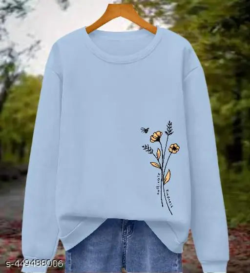 Pretty fabulous women's long-sleeve cotton t-shirt, 100% cotton blend, available in various sizes and colors, versatile wear for functions, events, festivals