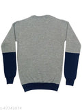 IndiStar Boys Colorblocked Wool Fleece Full Sleeves Sweaters for Winters (Pack of 2), warm and comfortable winter wear