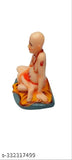 High-quality resin Shree Swami Samarth Idol for Home Decor, 9x8cm (color may vary) - Handcrafted Indian God figurine with intricate detailing for home showpiece or gift