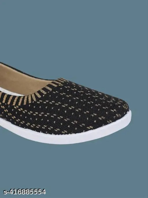 Comfortable canvas slip-on sneakers for women and girls, Latest Collection, stylish western ethnic blend, Myra footwear
