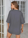 TRENDY OVERSIZE LOOSE FIT LONG T-SHIRT