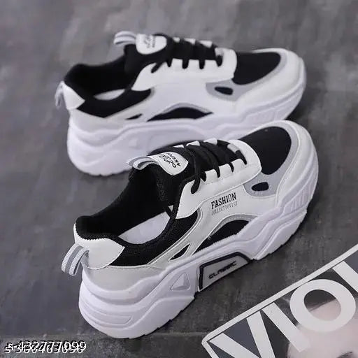 Attractive latest synthetic kids' casual shoes, airmix sole, colorblocked pattern, lace-up fastening, India origin - size 3 to 8 available