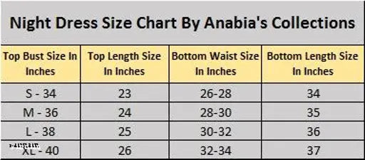 Trending poly crepe night dress & suit set in dyed/washed net fabric, short-sleeved pyjamas for women, available in sizes S to XL (Indian origin)