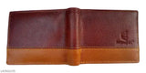 Men's leather wallet, 2 compartments, premium quality full-grain NDM leather for durability and flexibility, perfect gift for men/boys birthdays